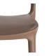 SILLA APILABLE MARRÓN PP CONTRACT 58 X 41 X 82 CM