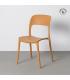SILLA APILABLE OCRE PP CONTRACT 58 X 41 X 82 CM