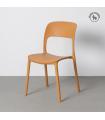 Ochre PP stackable contract chair 58 x 41 x 82 cm