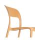 SILLA APILABLE OCRE PP CONTRACT 58 X 41 X 82 CM