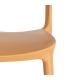 SILLA APILABLE OCRE PP CONTRACT 58 X 41 X 82 CM