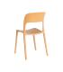 SILLA APILABLE OCRE PP CONTRACT 58 X 41 X 82 CM