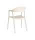 SILLA APILABLE CREMA PP CONTRACT 52 X 52 X 80 CM