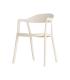 SILLA APILABLE CREMA PP CONTRACT 52 X 52 X 80 CM