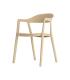 SILLA APILABLE CAQUI PP CONTRACT 52 X 52 X 80 CM