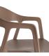 SILLA APILABLE MARRÓN PP CONTRACT 52 X 52 X 80 CM