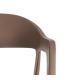 SILLA APILABLE MARRÓN PP CONTRACT 52 X 52 X 80 CM