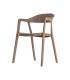 SILLA APILABLE MARRÓN PP CONTRACT 52 X 52 X 80 CM