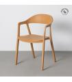 Ochre PP stackable contract chair 52 x 52 x 80 cm
