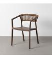 Polypropylene stackable contract chair 56 x 54 x 75.5 cm