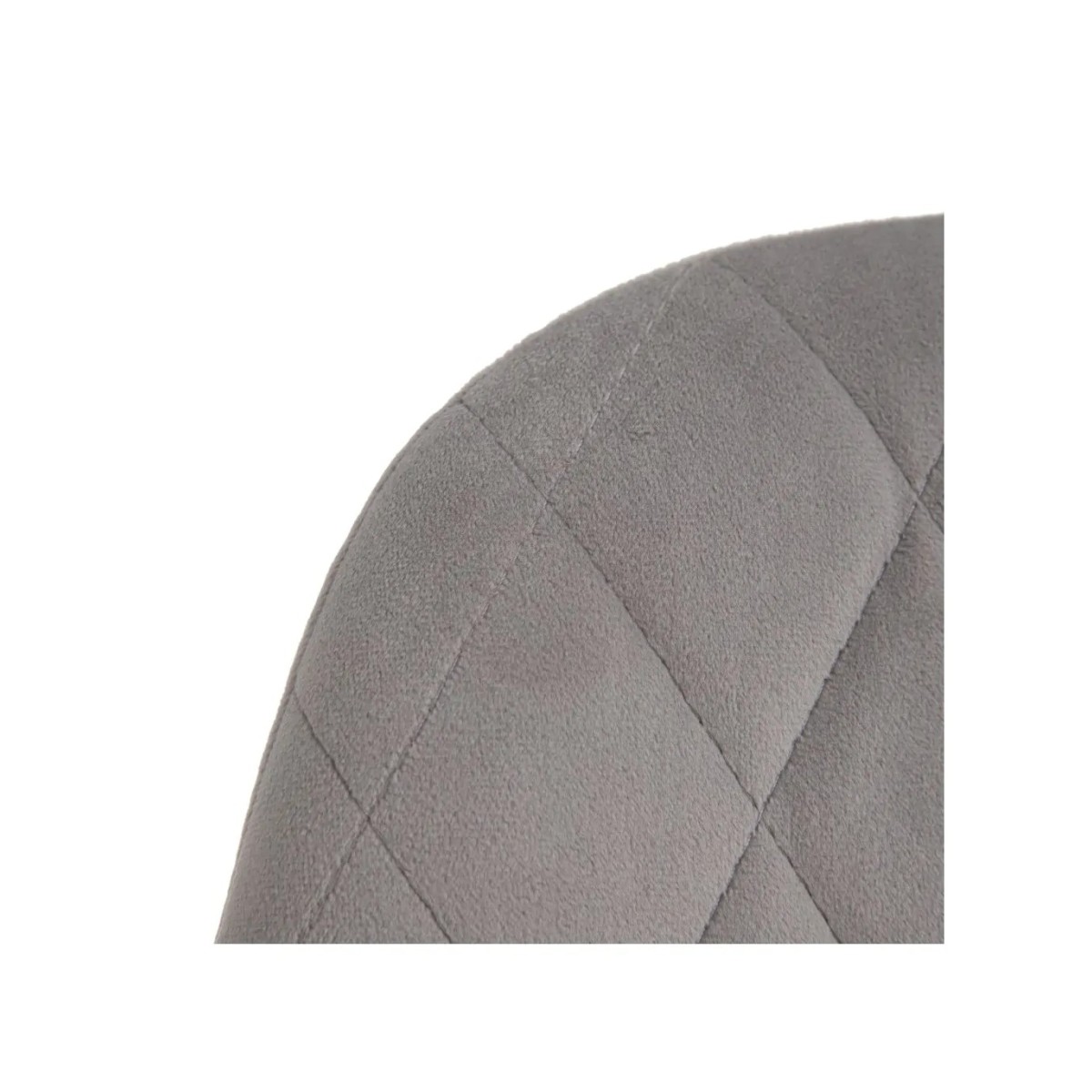 SILLA GRIS TEJIDO-METAL SALÓN 46 X 51 X 83,50 CM