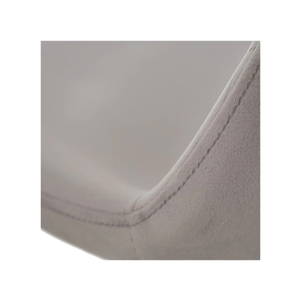 SILLA GRIS TEJIDO-METAL SALÓN 46 X 51 X 83,50 CM