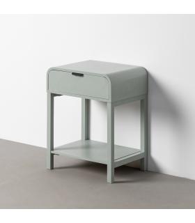 MESITA VERDE CLARO DM 48 X 35,50 X 61 CM