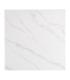 MESA BLANCO PIEDRA SINTERIZADA CONTRACT 80 X 80 X 75 CM
