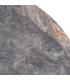 MESA REDONDA GRIS PIEDRA SINTERIZADA 80 X 80 X 75 CM