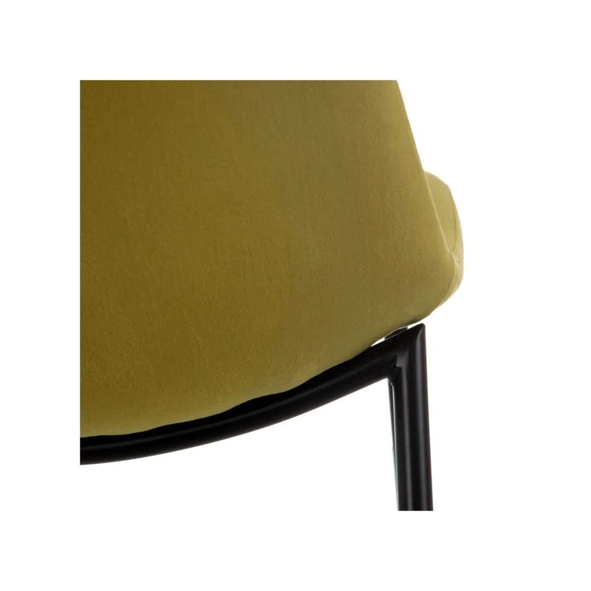 SILLA VERDE TEJIDO-METAL SALÓN 46 X 51 X 83,50 CM