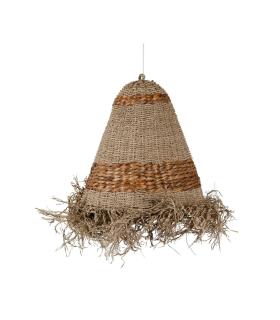 LÁMPARA TECHO NATURAL FIBRA NATURAL 66 X 66 X 67 CM