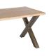 MESA COMEDOR DM-METAL SALÓN 180 X 90 X 77 CM