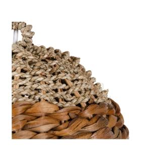 LÁMPARA TECHO NATURAL FIBRA NATURAL 66 X 66 X 67 CM