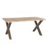 MESA COMEDOR DM-METAL SALÓN 180 X 90 X 77 CM