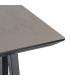 MESA ALTA NEGRO-CREMA DM-METAL MUEBLES 138 X 50 X 100 CM