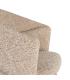 SILLA BRAZOS TAUPE TEJIDO-METAL 59 X 61 X 82 CM