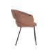 SILLA BRAZOS TEJA TEJIDO-METAL 59 X 61 X 82 CM