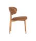 SILLA MELOCOTÓN TEJIDO-METAL CONTRACT 53 X 51 X 76,50 CM