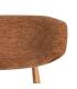 SILLA MELOCOTÓN TEJIDO-METAL CONTRACT 53 X 51 X 76,50 CM
