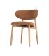 SILLA MELOCOTÓN TEJIDO-METAL CONTRACT 53 X 51 X 76,50 CM