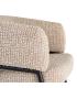 SILLÓN BEIGE TEJIDO-METAL SALÓN 71 X 70 X 75 CM