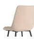 SILLA BEIGE TEJIDO-METAL CONTRACT 50 X 60 X 85 CM
