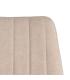 SILLA BEIGE TEJIDO-METAL CONTRACT 50 X 60 X 85 CM