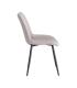 SILLA GRIS TEJIDO-METAL CONTRACT 50 X 60 X 85 CM
