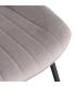 SILLA GRIS TEJIDO-METAL CONTRACT 50 X 60 X 85 CM