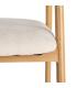SILLA BRAZOS CREMA TEJIDO-METAL CONTRACT 56 X 50,50 X 76 CM