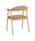 SILLA BRAZOS BEIGE TEJIDO-METAL CONTRACT 56 X 50,50 X 76 CM