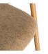 SILLA BRAZOS BEIGE TEJIDO-METAL CONTRACT 56 X 50,50 X 76 CM