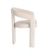 SILLA BRAZOS CREMA TEJIDO CONTRACT 60 X 50 X 76,50 CM