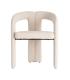 SILLA BRAZOS CREMA TEJIDO CONTRACT 60 X 50 X 76,50 CM