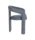 SILLA BRAZOS AZUL TEJIDO CONTRACT 60 X 50 X 76,50 CM