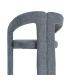 SILLA BRAZOS AZUL TEJIDO CONTRACT 60 X 50 X 76,50 CM