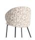 SILLA ESTAMPADO TEJIDO-METAL CONTRACT 55,50 X 57 X 76 CM