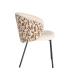 SILLA ESTAMPADO TEJIDO-METAL CONTRACT 56,50 X 56 X 74,50 CM