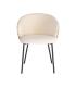 SILLA ESTAMPADO TEJIDO-METAL CONTRACT 56,50 X 56 X 74,50 CM