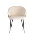 SILLA ESTAMPADO TEJIDO-METAL CONTRACT 56,50 X 56 X 74,50 CM
