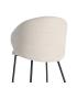 SILLA BEIGE TEJIDO-METAL CONTRACT 56,50 X 56 X 74,50 CM