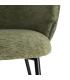 SILLA VERDE TEJIDO-METAL CONTRACT 56,50 X 56 X 74,50 CM