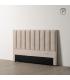 CABECERO BEIGE TEJIDO DORMITORIO 160 X 8 X 100 CM