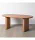 MESA COMEDOR TEJA DM-MICROCEMENTO SALÓN 180 X 90 X 76 CM